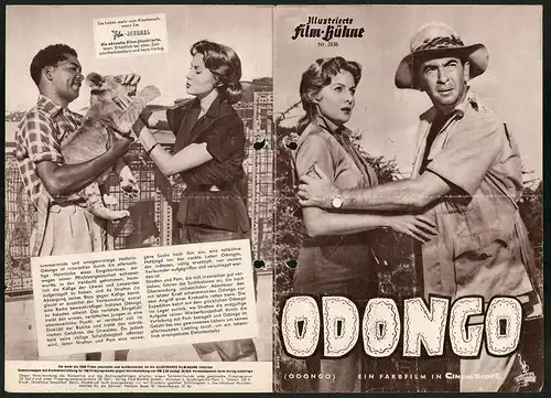 Filmprogramm IFB Nr. 3536, Odongo, Rhonda Fleming, MacDonald Carrey, Regie: John Gilling