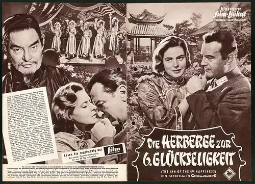 Filmprogramm IFB Nr. 4603, Die Herberge zur 6. Glückseligkeit, Ingrid Bergman, Curd Jürgens, Regie: Mark Robson