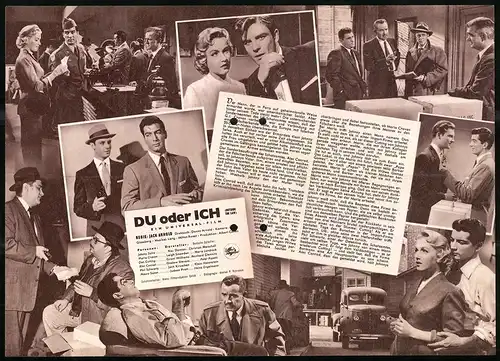 Filmprogramm IFB Nr. 4968, Du oder ich, Roy Danton, Leigh Snowden, Regie: Jack Arnold