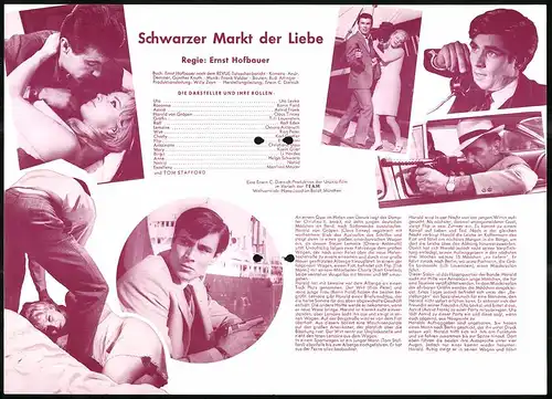 Filmprogramm IFB Nr. 7360, Schwarzer Markt der Liebe, Uta Levka, Karin Field, Regie: Ernst Hofbauer