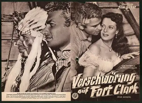 Filmprogramm IFB Nr. 2363, Verschwörung auf Fort Clark, Maureen O`Hara, Jeff Chandler, Regie: George Sherman