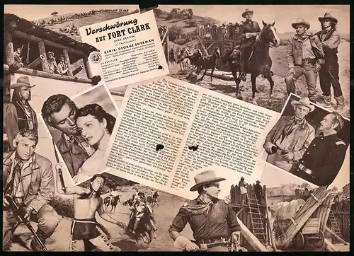 Filmprogramm IFB Nr. 2363, Verschwörung auf Fort Clark, Maureen O`Hara, Jeff Chandler, Regie: George Sherman