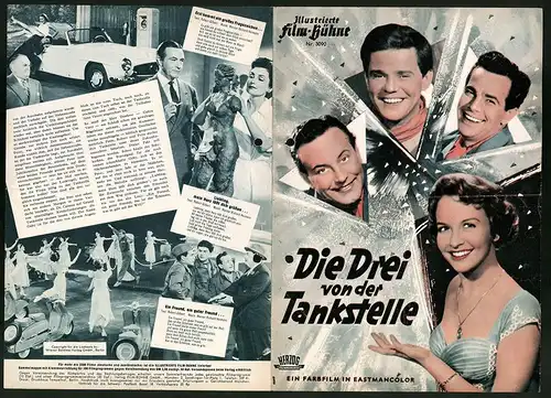 Filmprogramm IFB Nr. 3090, Die Drei von der Tankstelle, Adrian Hoven, Walter Müller, Regie: Hans Wolff