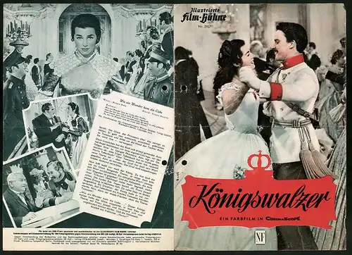 Filmprogramm IFB Nr. 2957, Königswalzer, Marianne Koch, Michael Cramer, Regie: Victor Tourjansky