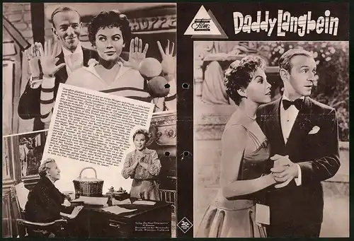 Filmprogramm DNF, Daddy Langbein, Fred Astaire, Leslie Caron, Regie: Jean Negulesco