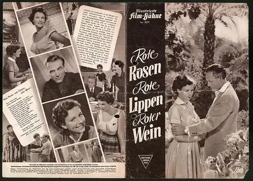 Filmprogramm IFB Nr. 2072, Rote Rosen, rote Lippen, roter Wein, Gardy Granass, John van Dreelen, Regie: Paul Martin