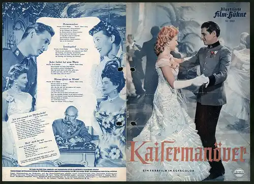 Filmprogramm IFB Nr. 2423, Kaisermanöver, Benno Smytt, Harry Hardt, Regie: Franz Antel