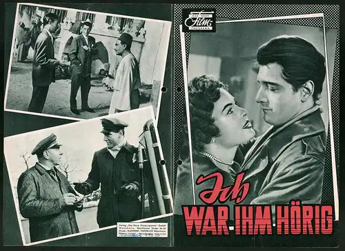 Filmprogramm DNF, Ich war ihm hörig, Barbara Rütting, Carlos Thompson, Regie: Wolfgang Becker