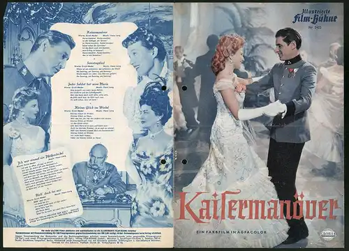 Filmprogramm IFB Nr. 2423, Kaisermanöver, Benno Smytt, Harry Hardt, Regie: Franz Antel