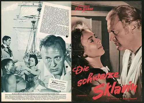 Filmprogramm IFB Nr. 4141, Die schwarze Sklavin, Curd Jürgens, Dorothy Dandridge, Regie: John Berry