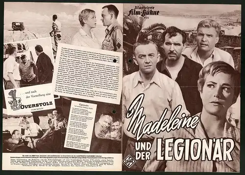 Filmprogramm IFB Nr. 4120, Madeleine und der Legionär, Hildegard Knef, Bernhard Wicki, Regie: Wolfgang Staudte