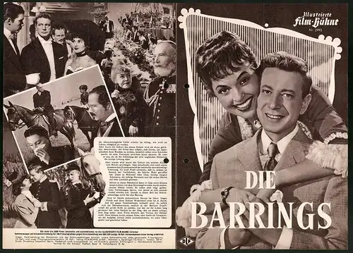 Filmprogramm IFB Nr. 2993, Die Barrings, Paul Hartmann, Lil Dagover, Regie: Rolf Thiele