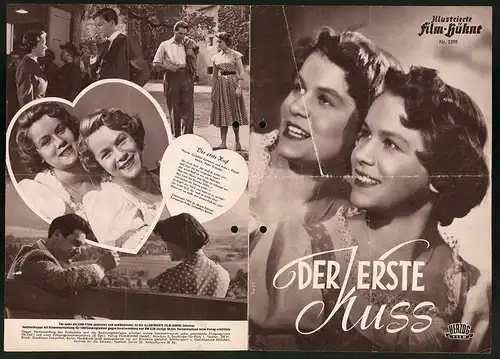 Filmprogramm IFB Nr. 2398, Der erste Kuss, Jutta u. Isa Günther, Hans Nielsen, Regie: Eric Ode