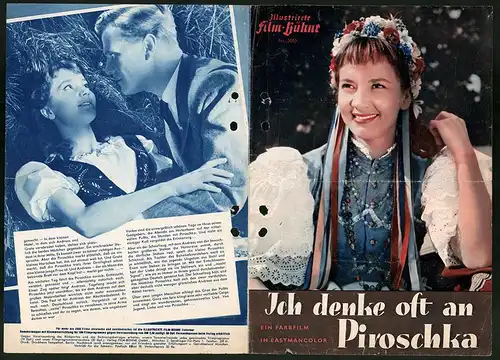 Filmprogramm IFB Nr. 3085, Ich denke oft an Piroschka, Liselotte Pulver, Gunnar Möller, Regie: Kurt Hoffmann