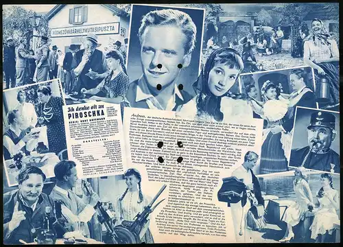 Filmprogramm IFB Nr. 3085, Ich denke oft an Piroschka, Liselotte Pulver, Gunnar Möller, Regie: Kurt Hoffmann