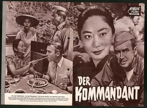 Filmprogramm DNF, Der Kommandant, James Stewart, Lisa Lu, Regie: Daniel Mann