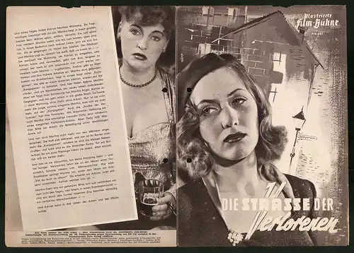 Filmprogramm IFB Nr. 561, Die Strasse der Verlorenen, Barbro Kollberg, Sture Lagerwall, Regie: Goesta Cederlund