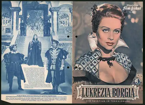 Filmprogramm IFB Nr. 2163, Lukrezia Borgia, Martine Carol, Pedro Armendariz, Regie: Christian-Jaque