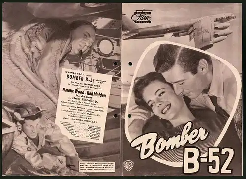Filmprogramm DNF, Bomber B-52, Natalie Wood, Karl Malden, Regie: Gordon Douglas