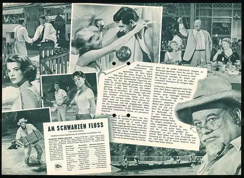 Filmprogramm IFB Nr. 6344, Am schwarzen Fluss, Rock Hudson, Burl Ives, Regie: Robert Mulligan