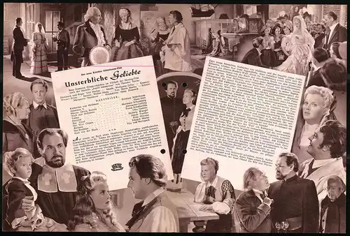 Filmprogramm DNF, Unsterbliche Geliebte, Kristina Söderbaum, Hans Holt, Regie: Veit Harlan