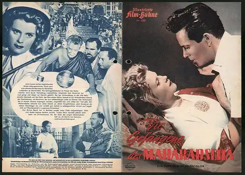 Filmprogramm IFB Nr. 2200, Die Gefangene des Maharadscha, Kristina Söderbaum, Willy Birgel, Regie: Veit Harlan