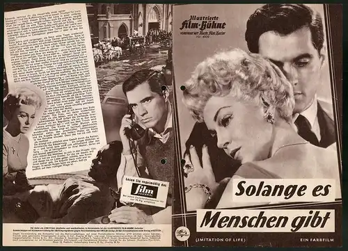 Filmprogramm IFB Nr. 4939, Solange es Menschen gibt, Lana Turner, John Gavin, Regie: Douglas Sirk