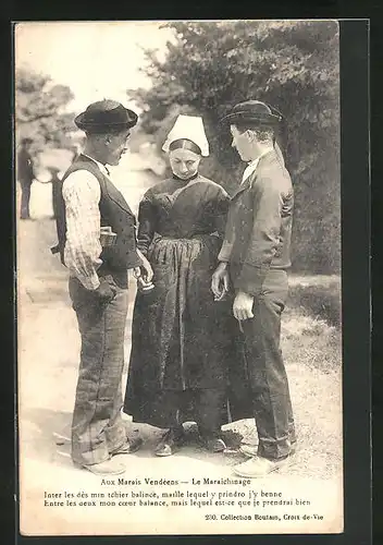 AK Pays de la Loire, Aux Marais Vendeens, Le Maraichinage