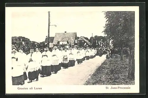 AK Laren, St. Jans-Processie