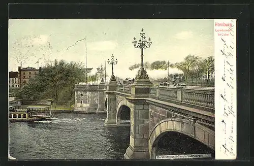 AK Hamburg, Lombardsbrücke