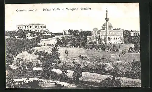 AK Constantinople, Palais Yildis et Mosquée Hamidie
