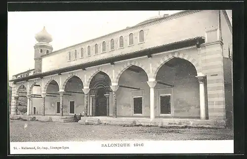 AK Salonique, Gebäudeansicht