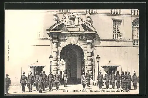 AK Monaco, Gardes d'Honneur du Prince