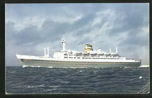 AK S.S. Statendam auf hoher See