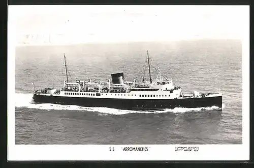 AK S.S. Arromanches in voller Fahrt