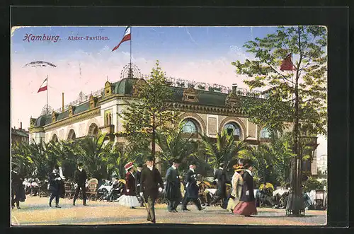 AK Hamburg-Neustadt, Alsterpavillon