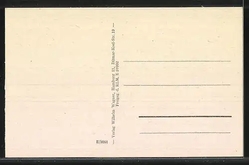 AK Hamburg-Neustadt, Jungfernstieg mit Alsterpavillon