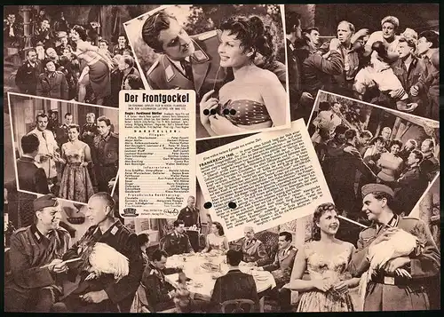 Filmprogramm IFB Nr. 2974, Der Frontgockel, Peter Pasetti, Herbert Hübner, Regie: Ferdinand Dörfler