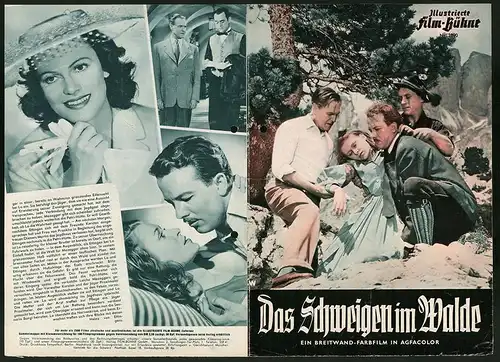 Filmprogramm IFB Nr. 2890, Das Schweigen im Walde, Rudolf Lenz, Sonja Sutter, Regie: Helmut Weiss