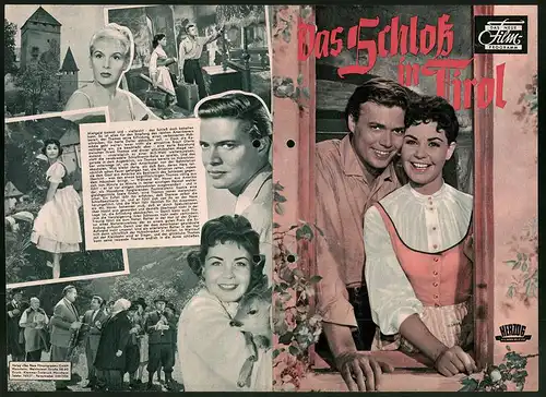 Filmprogramm DNF, Das Schloss in Tirol, Erika Remberg, Karlheinz Böhm, Regie: Geza von Radvanyi