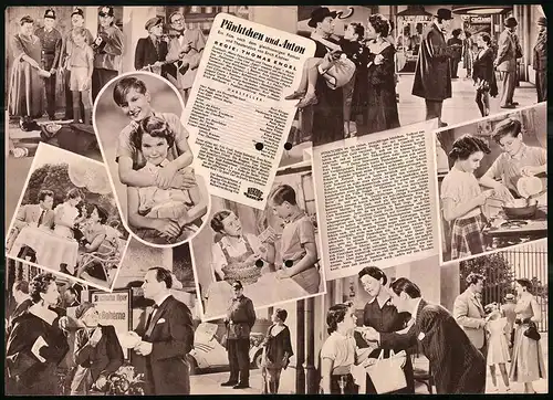 Filmprogramm IFB Nr. 2000, Pünktchen und Anton, Paul Klinger, Hertha Feiler, Regie: Thomas ENgel