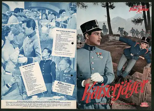Filmprogramm IFB Nr. 3565, Kaiserjäger, Judith Holzmeister, Oskar Sima, Regie: Willi Forst