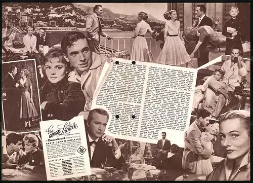 Filmprogramm IFB Nr. 4463, Ein gewisses Lächeln, Rossano Brazzi, Joan Fontaine, Regie: Jean Negulesco