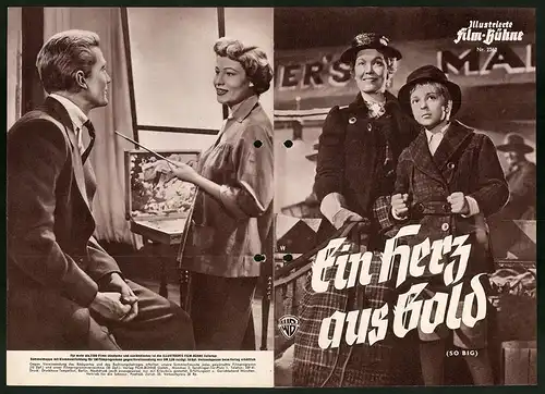 Filmprogramm IFB Nr. 2362, Ein Herz aus Gold, Jane Wyman, Sterling Hayden, Regie: Robert Wise