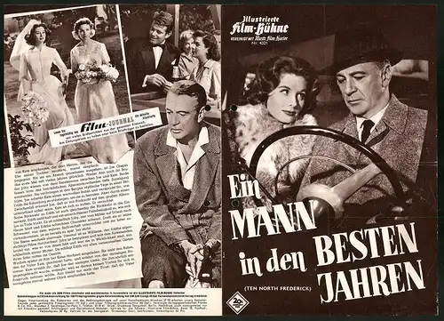 Filmprogramm IFB Nr. 4321, Ein Mann in den besten Jahren, Gary Cooper, Diane Varsi, Regie: Philip Dunne