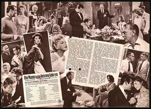 Filmprogramm IFB Nr. 4321, Ein Mann in den besten Jahren, Gary Cooper, Diane Varsi, Regie: Philip Dunne