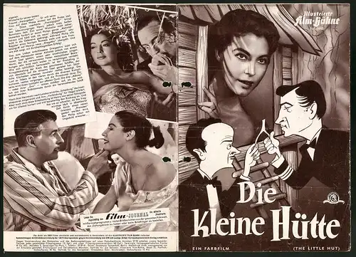 Filmprogramm IFB Nr. 3948, Die kleine Hütte, Ava Gardner, Stewart Granger, Regie: Mark Robson