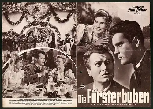 Filmprogramm IFB Nr. 3030, Die Försterbuben, Hermann Erhardt, Kurt Heintel, Regie: R. A. Stemmle