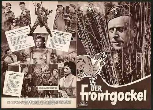 Filmprogramm IFB Nr. 2974, Der Frontgockel, Peter Pasetti, Herbert Hübner, Regie: Ferdinand Dörfler