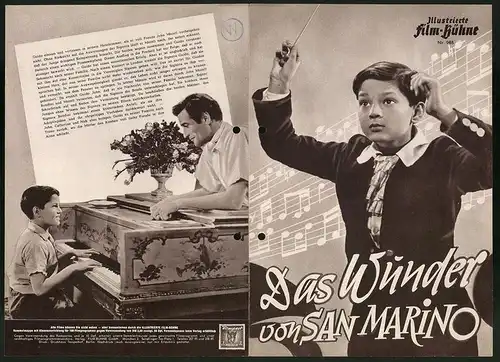 Filmprogramm IFB Nr. 948, Das Wunder von San Marino, Guy Rolfe, Kathleen Byron, Regie: Fergus McDonell